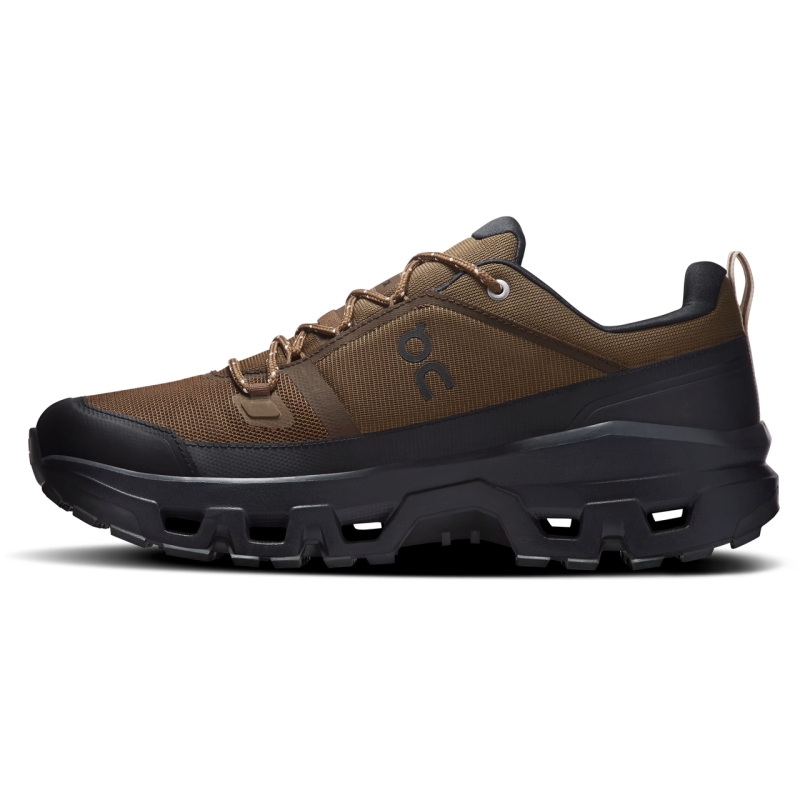 On-running Cloudrock Low WP Earth | Black wandelschoen a & a/b