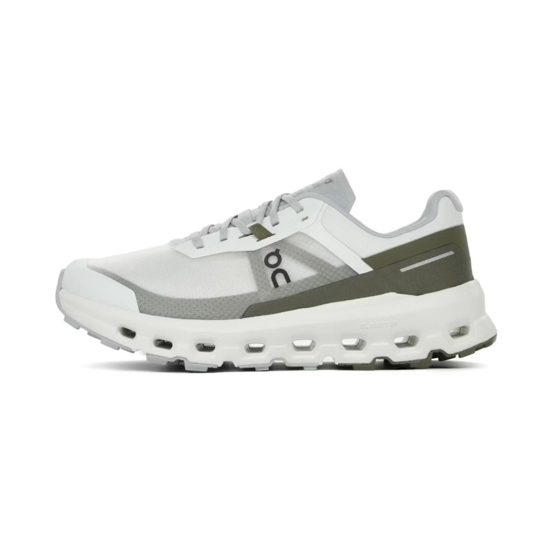 On-running Cloudvista 2 Ivory | Olive lifestyle schoen