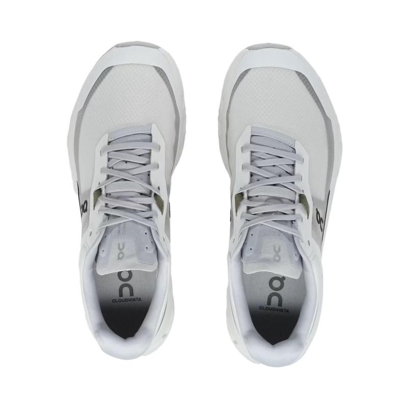 On-running Cloudvista 2 Ivory | Olive lifestyle schoen