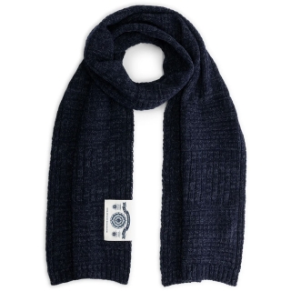 Blue Loop Originals Harlingen Scarf Navy Melange