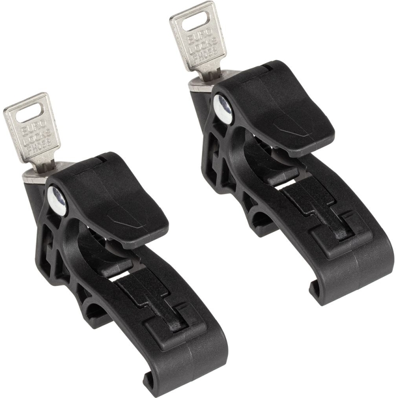 Ortlieb QL2 Lock 2 stuks Keyed Alike Black