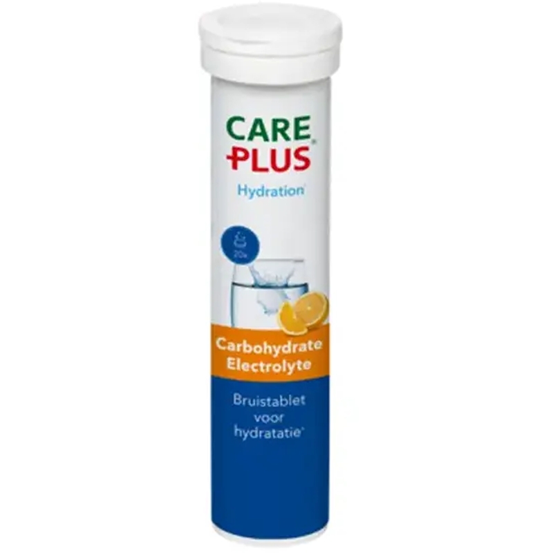 Care Plus Carbohydrate Electrolyte bruistablet - Orange Orange