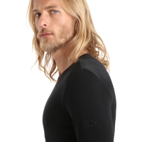 Icebreaker 175 Everyday Long Sleeve Crewe Black