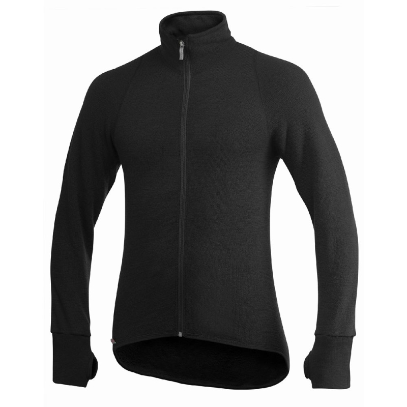 woolpower Full Zip Jacket 400 Black