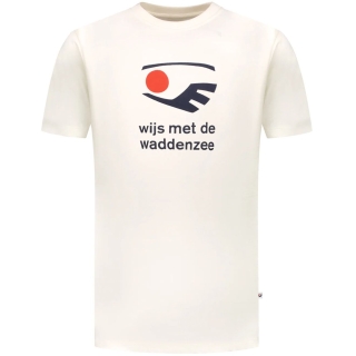 Blue Loop Originals Wijs met de Waddenzee T-Shirt White