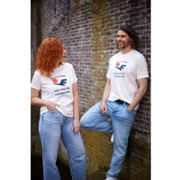 Blue Loop Originals Wijs met de Waddenzee T-Shirt White