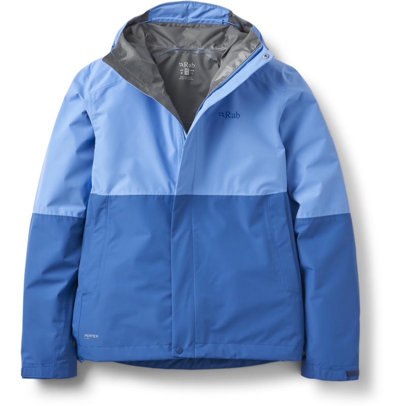 RAB Downpour Jacket Women's Bluebird/Dark Bluebird