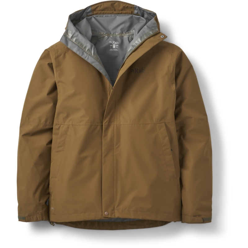 RAB Downpour Jacket Oak
