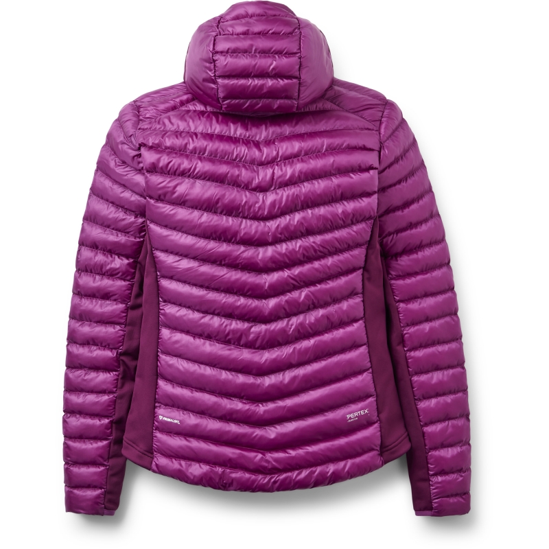 RAB Cirrus Flex Hoody Women's Plum/Mulberry winterjas