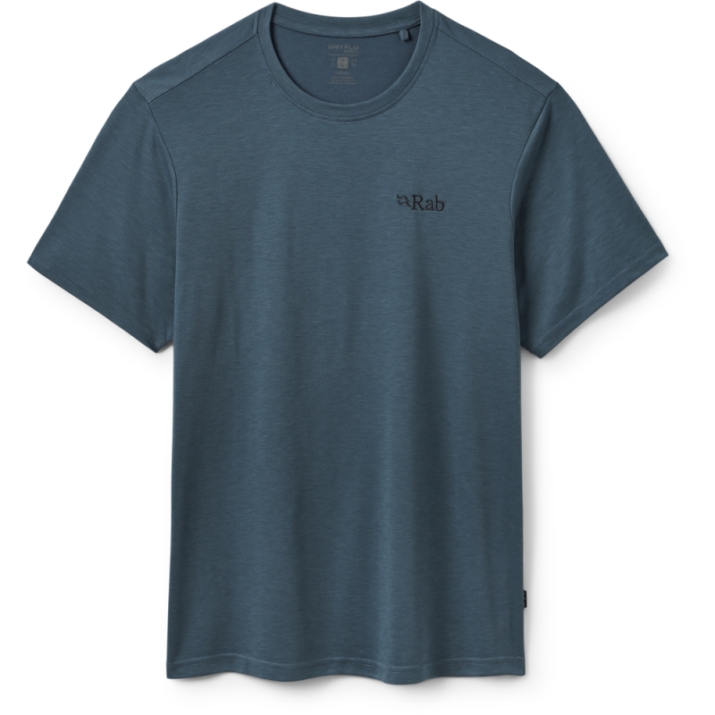 RAB Crimp Logo Tee Orion Blue