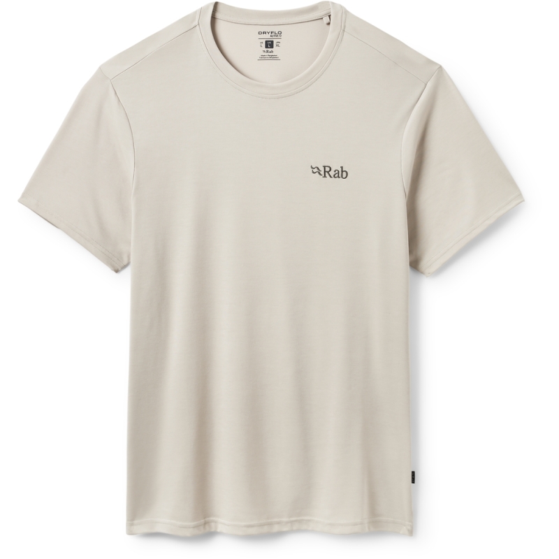 RAB Crimp Logo Tee Pebble