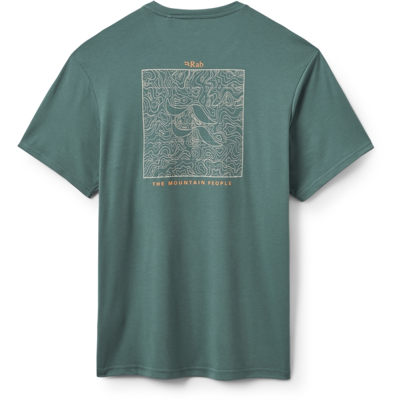RAB Crimp Elevation Tee Sage