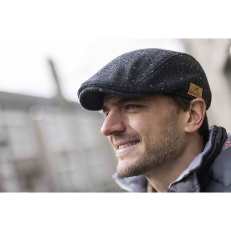 extremities FURNACE W/P FLAT CAP DARK GREY MARL handschoen