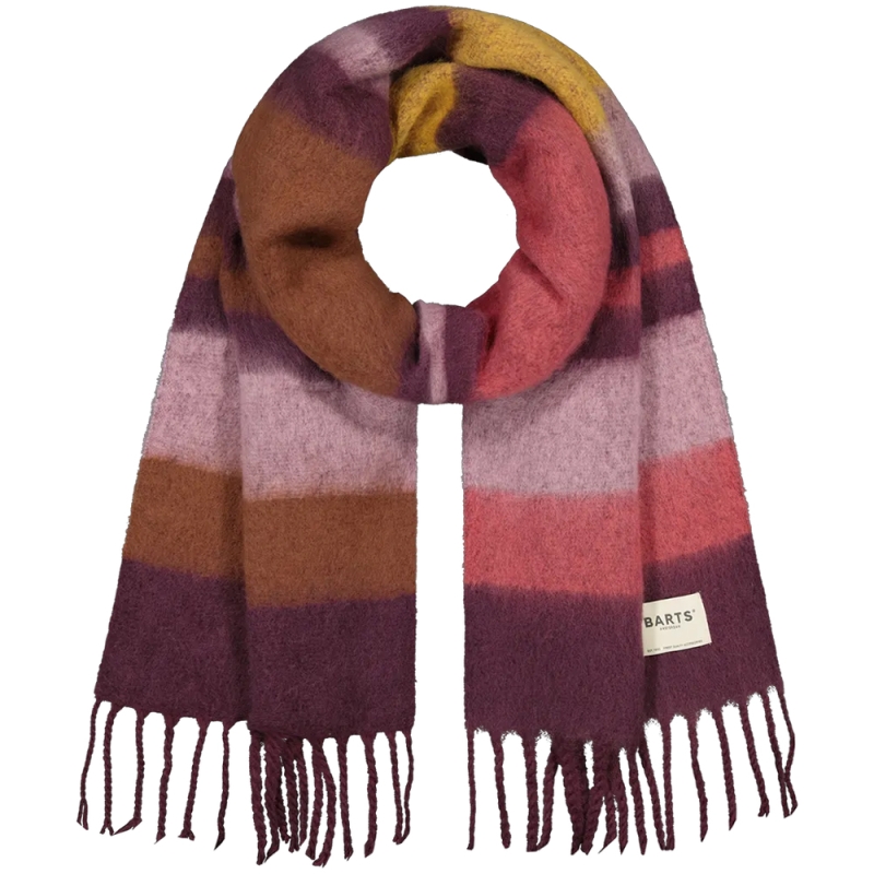 Barts Eluzabeth Scarf Aubergine