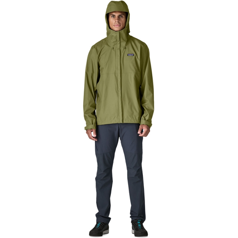 Patagonia Torrentshell 3L Rain Jkt Caper Green