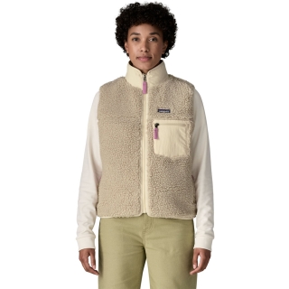 Patagonia Classic Retro-X Jkt Women's Natural w/Light Violet