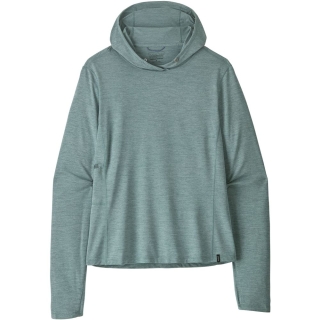 Patagonia Cap Cool Sun Hoody Women's Nouveau Green - Blue Sage X-Dy