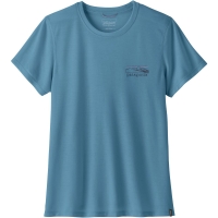 Patagonia Cap Cool Trail Shirt Women's - Stratapeaks Shore Blue