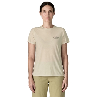 Patagonia Cap Cool Trail Shirt Women's - Stratapeaks Dyno White