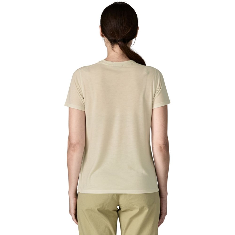 Patagonia Cap Cool Trail Shirt Women's - Stratapeaks Dyno White