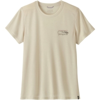 Patagonia Cap Cool Trail Shirt Women's - Stratapeaks Dyno White