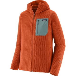 Patagonia R1 Air Full-Zip Hoody Coal Orange