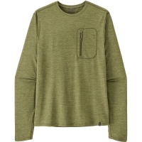 Patagonia L/S Cap Cool Sun Shirt Caper Green - Buckhorn Green X