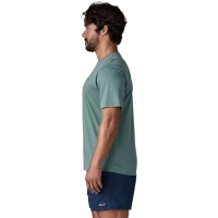 Patagonia Cap Cool Daily Shirt - Boardshort Logo Blue Sage - Light Blue Sage X-