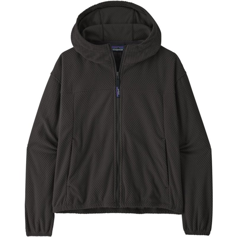 Patagonia Textured Fleece Hoody Women's Black