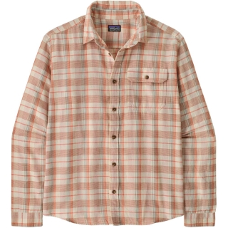 Patagonia L/S LW Fjord Flannel Shirt Handmade: Natural