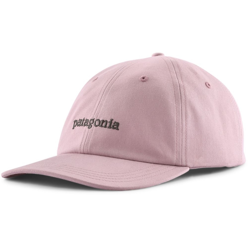 Patagonia Fitz Roy Icon Trad Cap Text Logo: Quiet Violet
