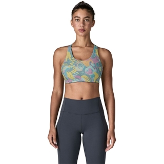 Patagonia Shadowlite Mid Impact Adjustable Bra Women's Moon Tripper: Blue Sage