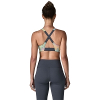 Patagonia Shadowlite Mid Impact Adjustable Bra Women's Moon Tripper: Blue Sage