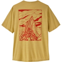 Patagonia Cap Cool Daily Shirt - Cloud Crag Limestone Yellow - Light Limes