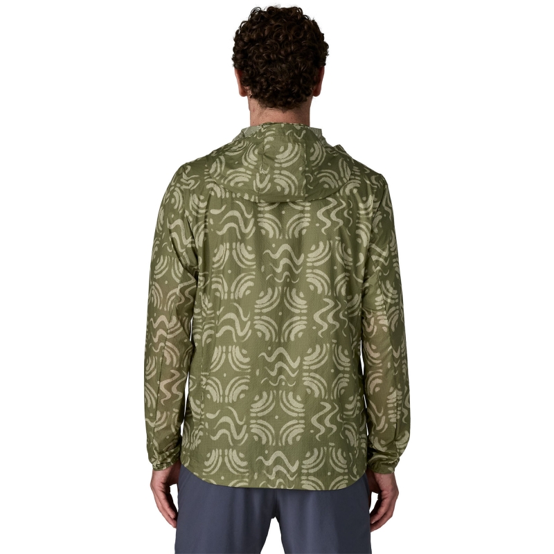 Patagonia Houdini Jkt Sand Waves: Caper Green
