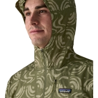 Patagonia Houdini Jkt Sand Waves: Caper Green