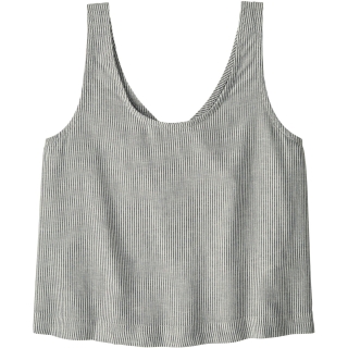 Patagonia Garden Island Top Women's Solstice Stripe: Smolder Blue