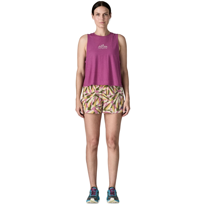Patagonia Barely Baggies Shorts Women's - 2 1/2 in. Small Sunshine: Natural