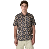 Patagonia Go To Shirt Jaguar Geo: Dolomite Blue
