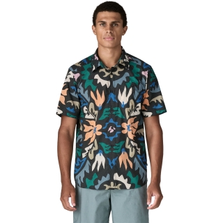 Patagonia Go To Shirt Kaleido: Black
