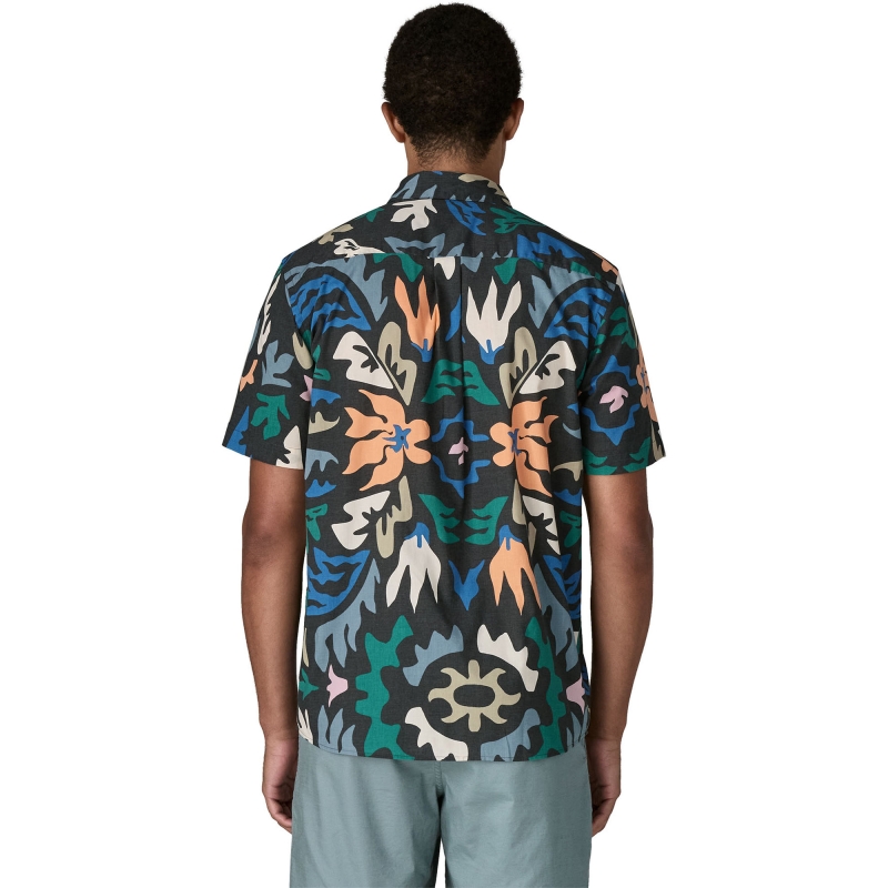 Patagonia Go To Shirt Kaleido: Black