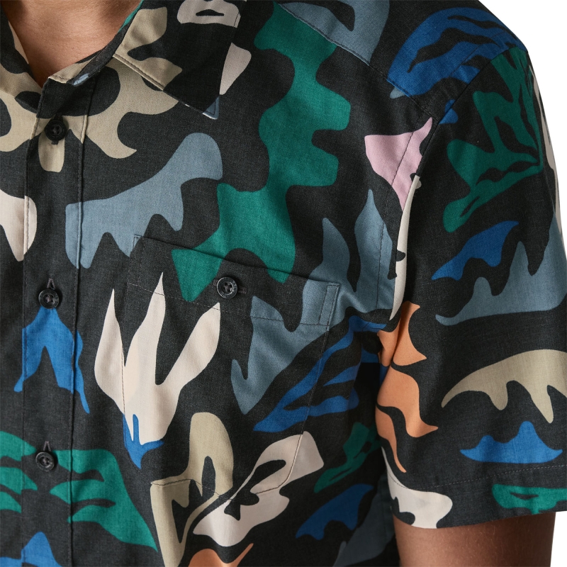 Patagonia Go To Shirt Kaleido: Black