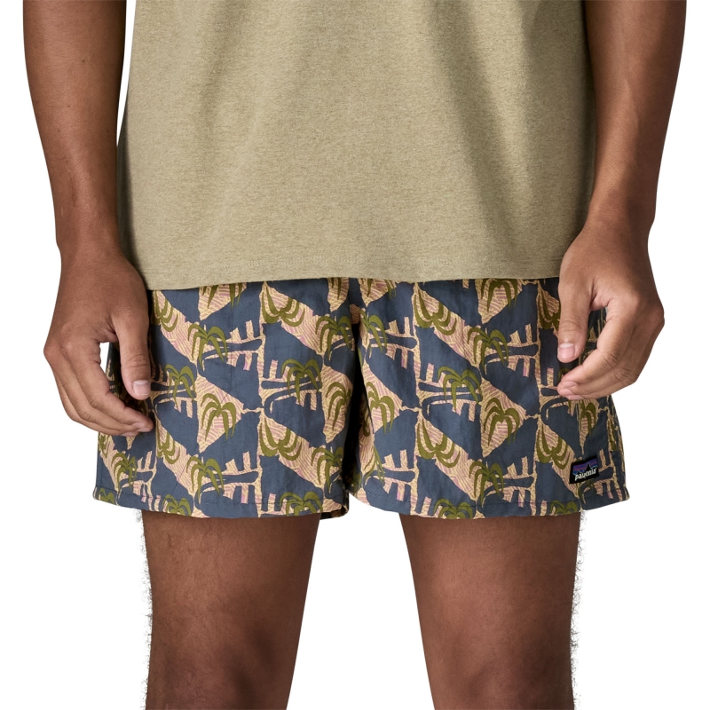 Patagonia Baggies Shorts - 5 in. Jaguar Geo: Dolomite Blue