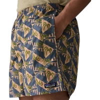 Patagonia Baggies Shorts - 5 in. Jaguar Geo: Dolomite Blue