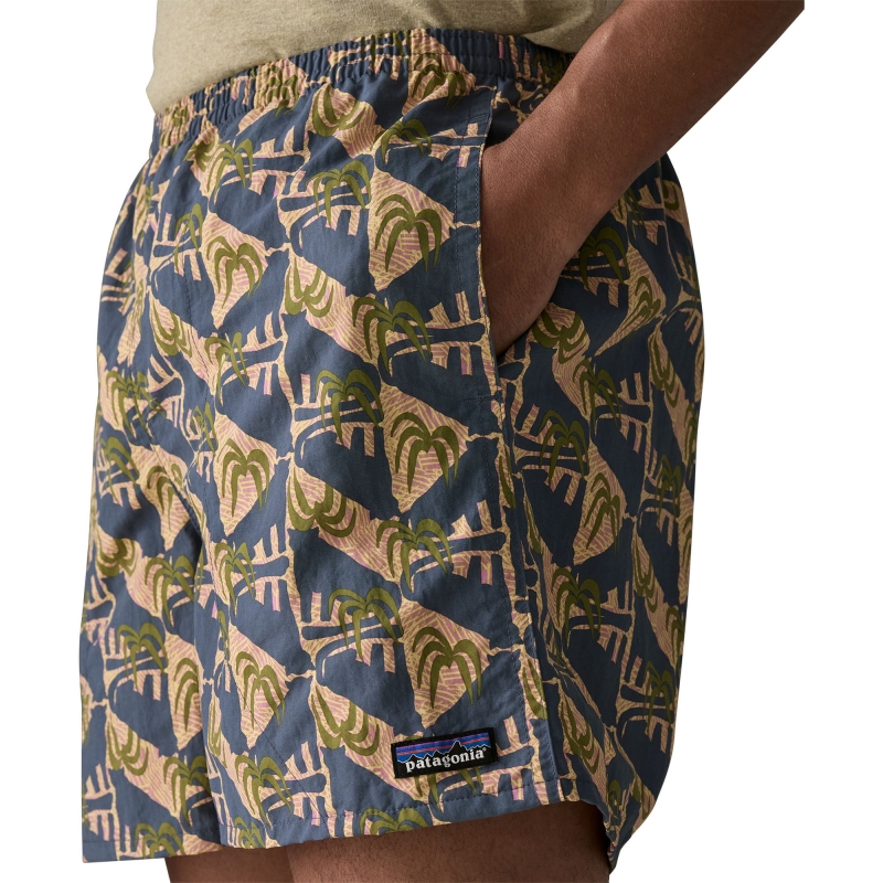 Patagonia Baggies Shorts - 5 in. Jaguar Geo: Dolomite Blue