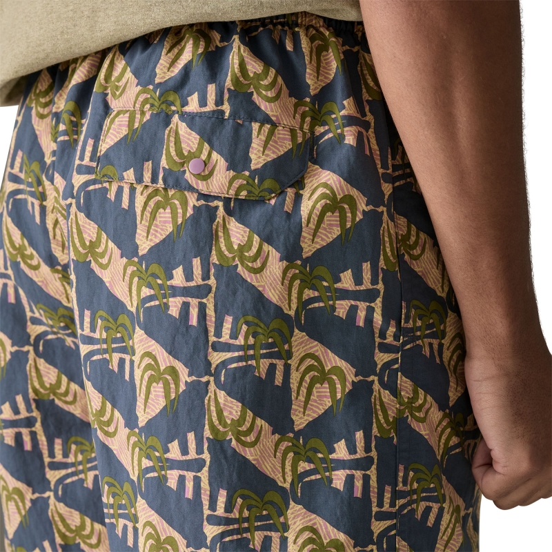 Patagonia Baggies Shorts - 5 in. Jaguar Geo: Dolomite Blue