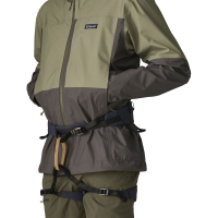 Patagonia Boulder Fork Rain Jkt Forge Grey w/River Rock Green