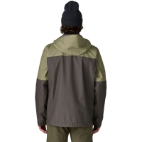 Patagonia Boulder Fork Rain Jkt Forge Grey w/River Rock Green