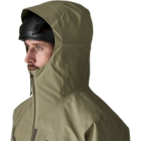 Patagonia Boulder Fork Rain Jkt Forge Grey w/River Rock Green