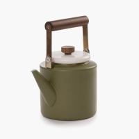 Barebones Theepot Enamel Olive 2-Tone